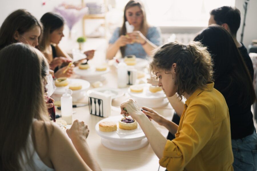Мастер-класс по созданию бенто-тортов, креативный десерт