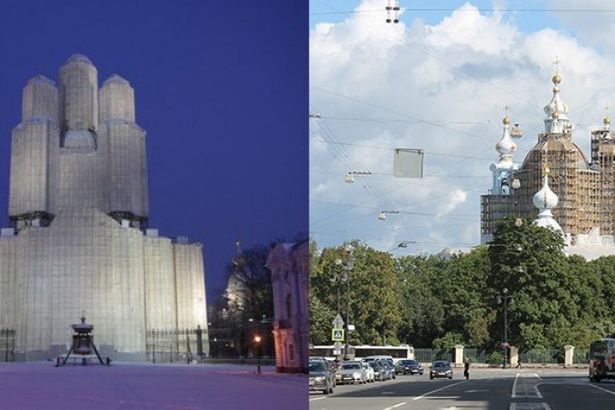 Завершается реставрация фасадов верхнего объема, главок, купола и крестов собора, в связи с этим Смольный собор начнут освобождать от строительных лесов. Демонтаж лесов, вес которых превышает 114 тонн, должен занять не более трех месяцев.