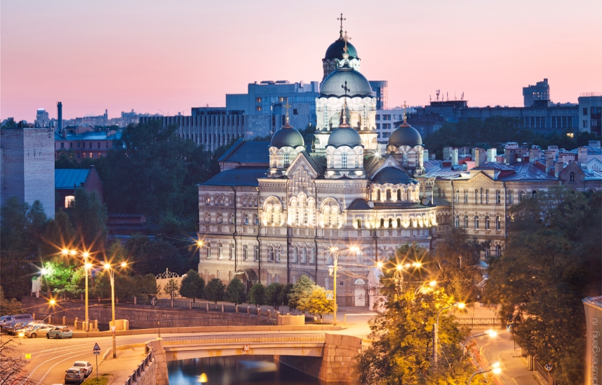 Интересный маршрут вокруг станции метро «Чкаловская» 58 Величественное здание Иоанновского женского монастыря в неовизантийском стиле